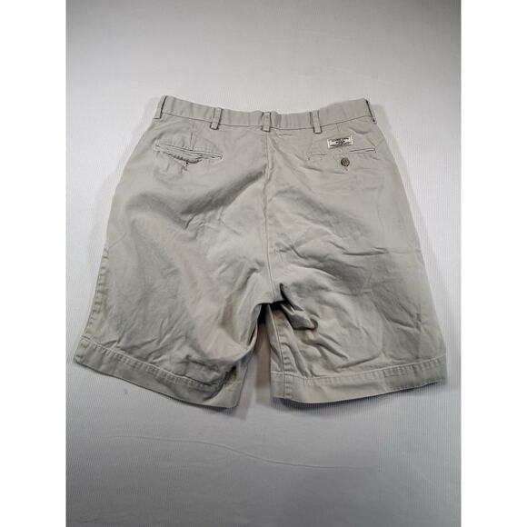 Polo Ralph Lauren Prospect Chino Shorts Khaki Mens 34 Cotton Missing Button - Picture 2 of 11